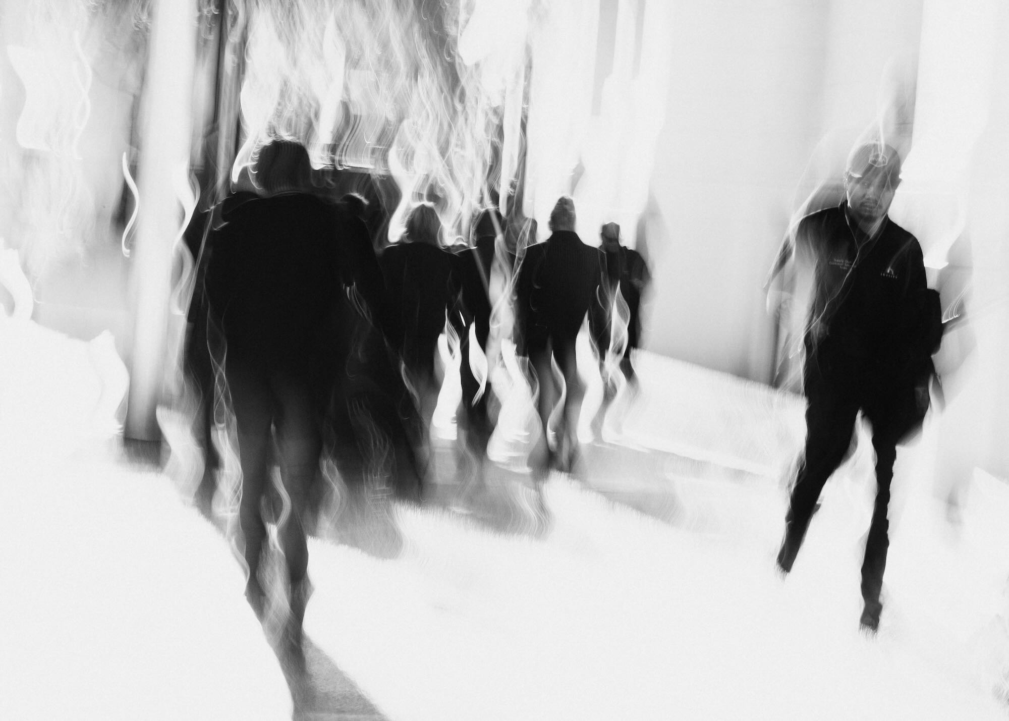 Ghost Shimmer, light in motion, bodies in transit