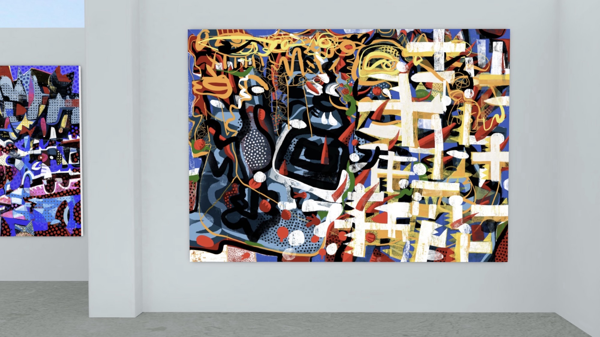 Warheads: Digital Abstract Painting on War and Conflict